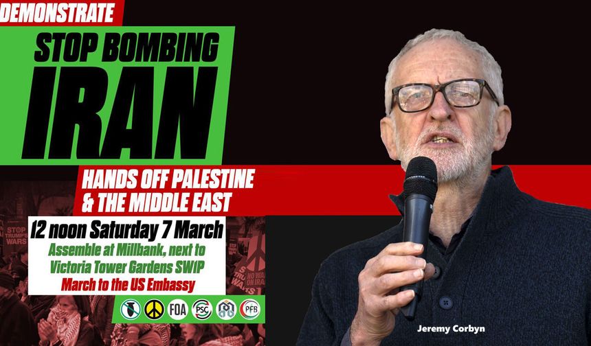 Londra’da Bugün Savaş Karşıtı Yürüyüş Var!