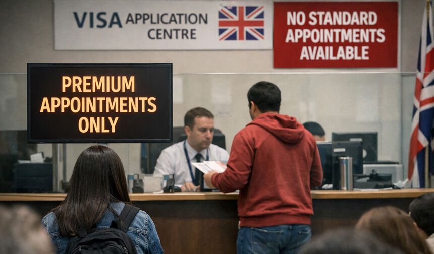 İngiltere Öğrenci Vizesinde “Premium Randevu” Sorunu