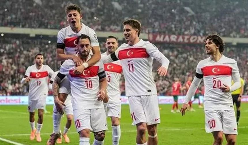 Kosova'yı yenen Türkiye 24 yıl aradan sonra Dünya Kupası'nda