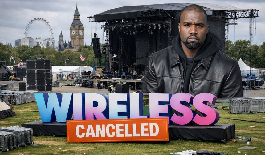 Kanye West krizi büyüdü: Wireless Festival İptal Edildi