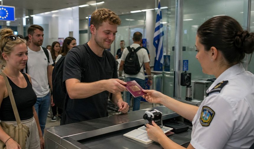 Yunanistan, İngiliz Turistlere AB Sınır Kuralını Uygulamayacak