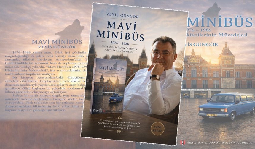 Veyis Güngör, Ülkücülerin Varolma Mücadelisini ‘Mavi Minibüs’ Adıyla Kitaplaştırdı
