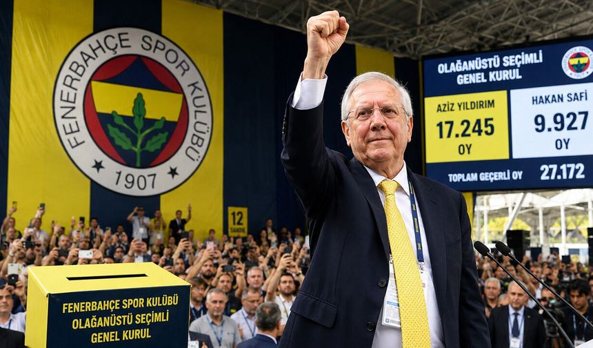 Fenerbahçe'de Yeniden Aziz Yıldırım Dönemi Başladı