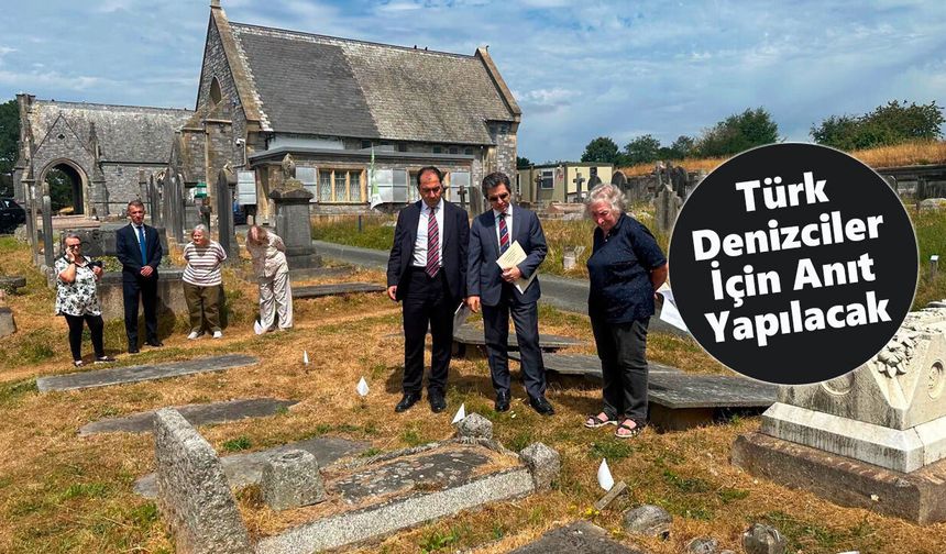 Büyükelçi Ertaş’tan, Plymouth’taki Osmanlı Denizci Mezarlarına Ziyaret