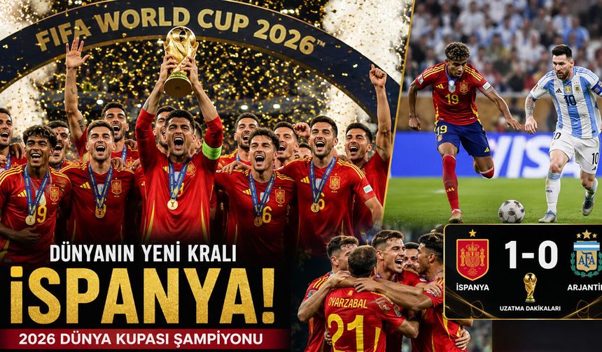 Dünya Kupası Finalinde Arjantin'i Deviren La Roja Tarihe Geçti