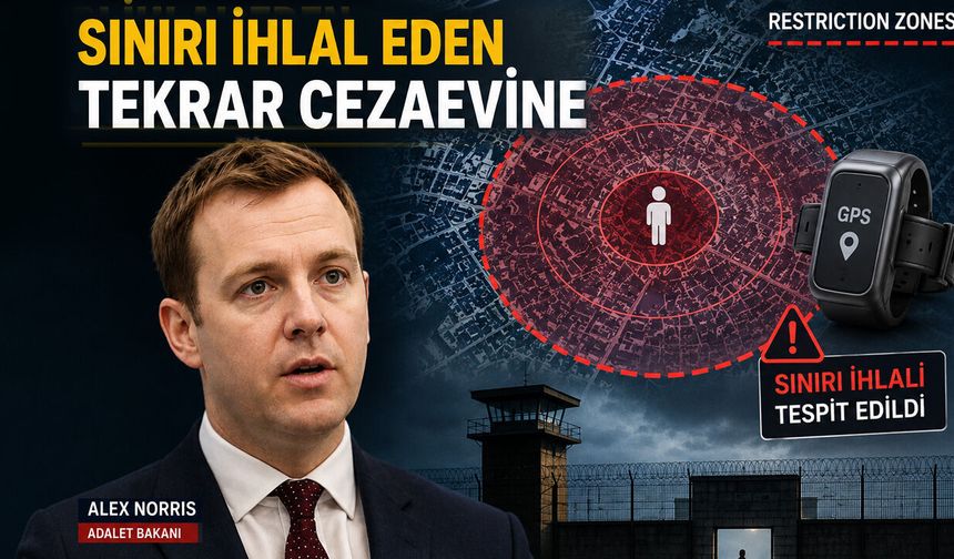 Tehlikeli suçlular GPS’li “kısıtlama bölgesi” dışına çıkamayacak