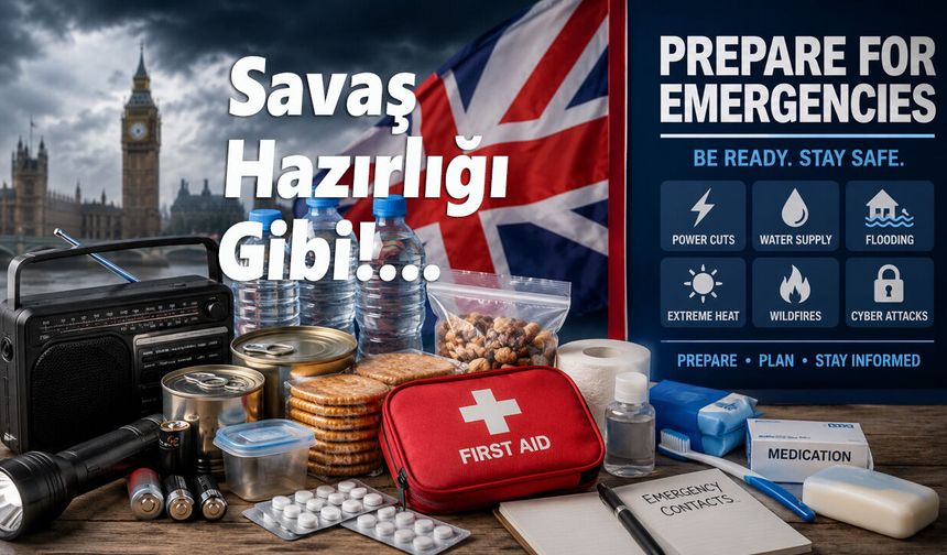 İngiltere’den halka “krize hazır olun” çağrısı