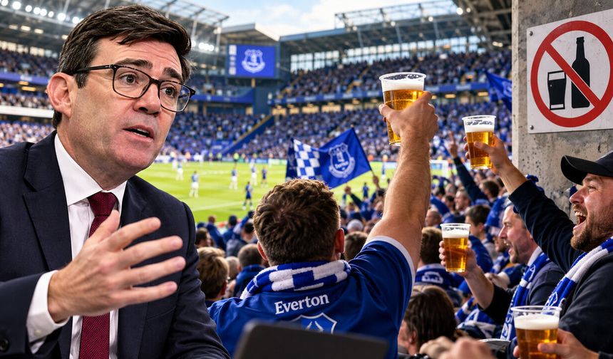 İngiltere’de Başbakan Burnham tribünde 41 yıllık bira yasağına karşı