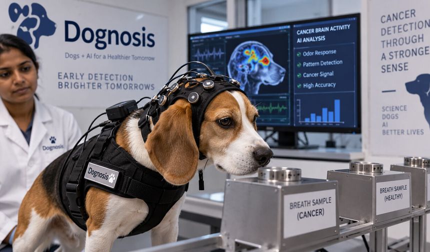 Köpekler burnuyla kanser taraması yapıyor