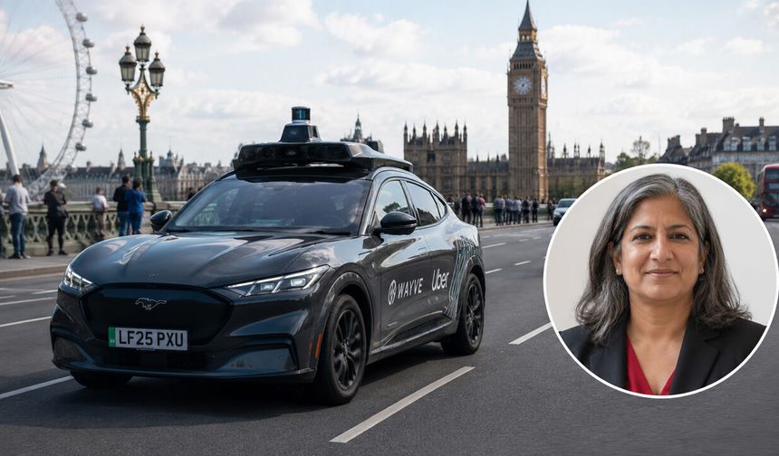 Londra’da otonom taksi dönemi başladı: Güvenli sürücüsü de olacak