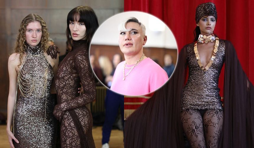 Ödüllü Türk tasarımcı Tuncer Tonun Londra Moda Haftası’nda podyuma çıktı
