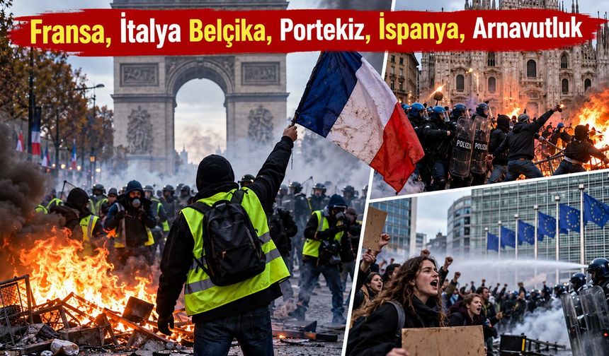 Fransa’da Başlayan Hayat Pahalılığı Protestoları Avrupa’ya Yayılıyor