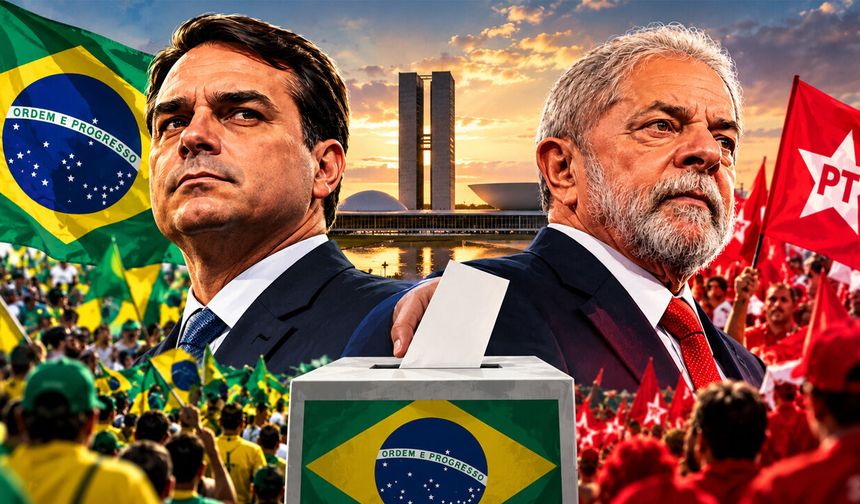 Brezilya bölündü: Flávio Bolsonaro ilk turu önde bitirdi, Lula ile hesaplaşma 25 Ekim’de