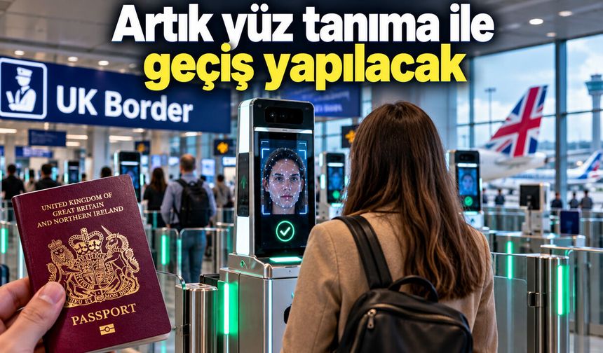 Pasaport Kontrolünde Yeni Dönem: Artık Yüz Tanıma ile Geçiş Yapılıyor