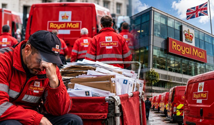 Mektup gönderen azaldı: Royal Mail'de büyük küçülme