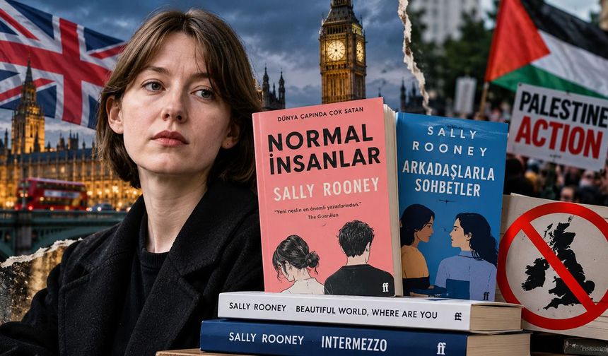 Sally Rooney'nin Kitaplarına İngiltere'de Filistin Desteği Engeli