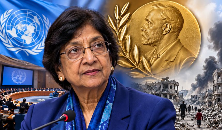 Nobel Barış Ödülü, Gazze'deki soykırımı belgeleyen BM Komisyonu Başkanı Navi Pillay'a verildi