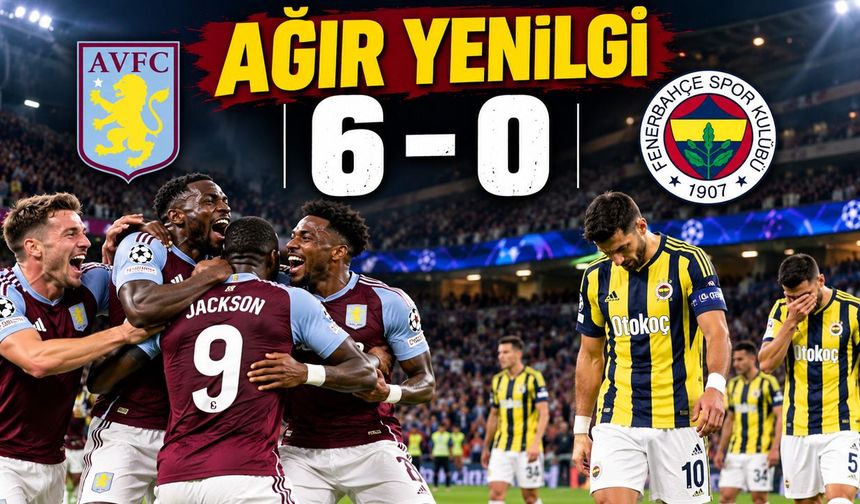 Fenerbahçe, Aston Villa Karşısında Dağıldı: 6-0’lık Ağır Yenilgi!