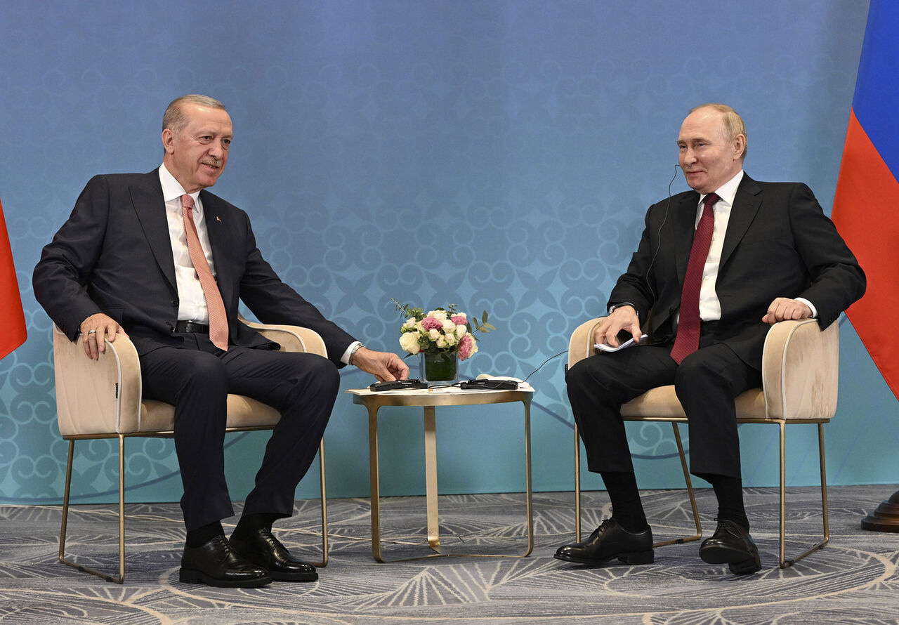 Cumhurbaskani Erdogan Vladimir Putin Kazakistan 5