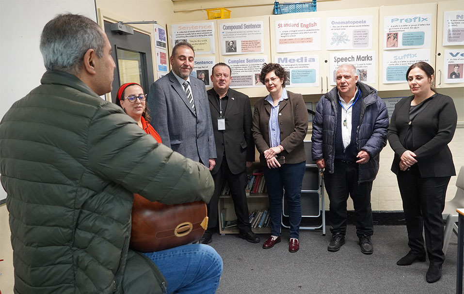 Kktc Temsilci Atilgan Turk Okulu Ziyaret 5