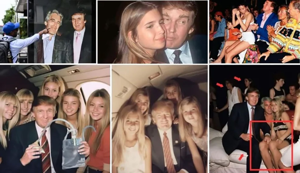 Jeffrey Epstein Donald Trump 5-1