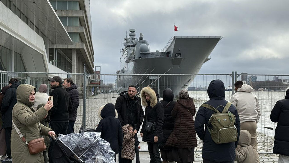 Hollanda Rotterdam Turk Savas Gemileri Ilgi 4