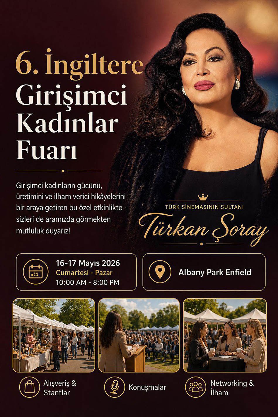 Turkan Soray Londra Kadin Girisimciler Etkinligi