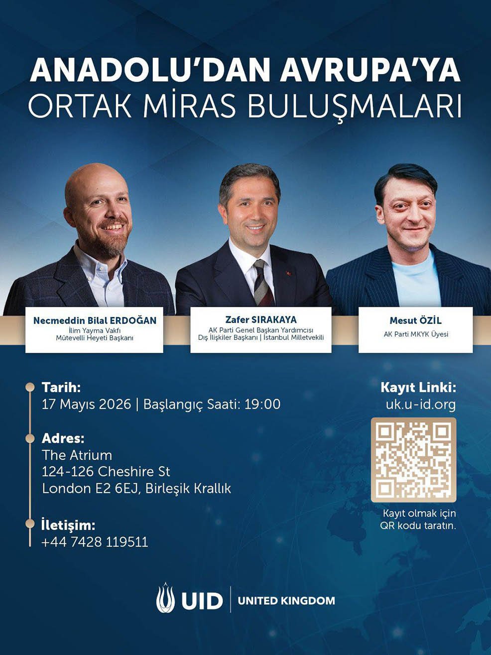 Uid Uk Bilal Erdogan Mesut Ozil Zafer Sirakaya Londra 1