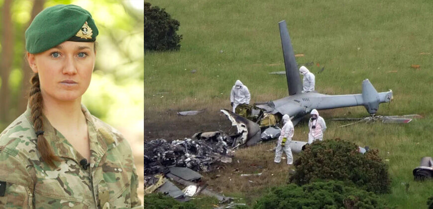Ingiltere Helikopter Kazasi Kadin Komando Lily Mae Fisher 4
