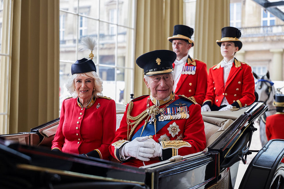 Kral Charles Resmi Dogum Gunu Kutlama Trooping The Colour 3