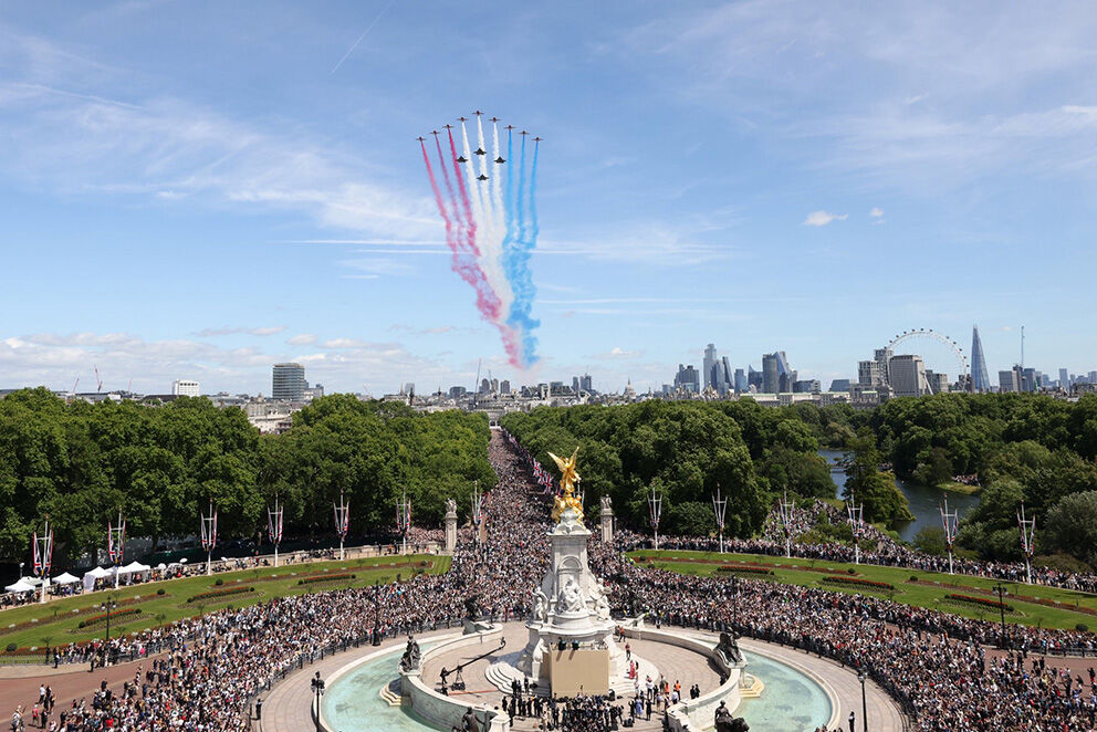 Kral Charles Resmi Dogum Gunu Kutlama Trooping The Colour 6