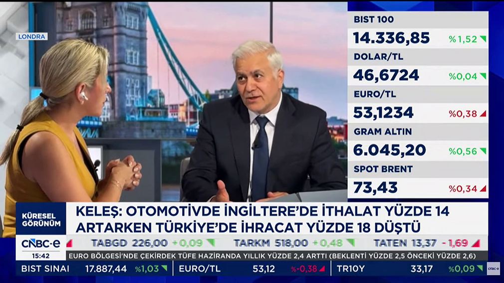 Atmb Baskani Vehbi Keleş Cnbc E Londra Temsilcisi Berfu Güven 3