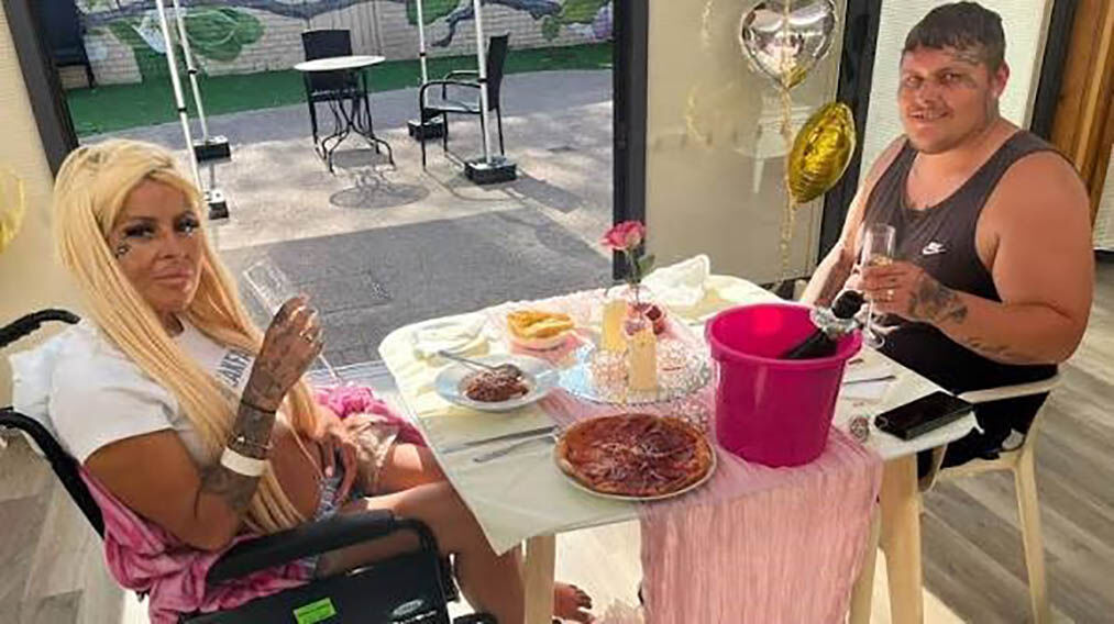 Ingiltere Kanser Hastasi Charlene Heslop Ile Eşi Jordan Heslop 3