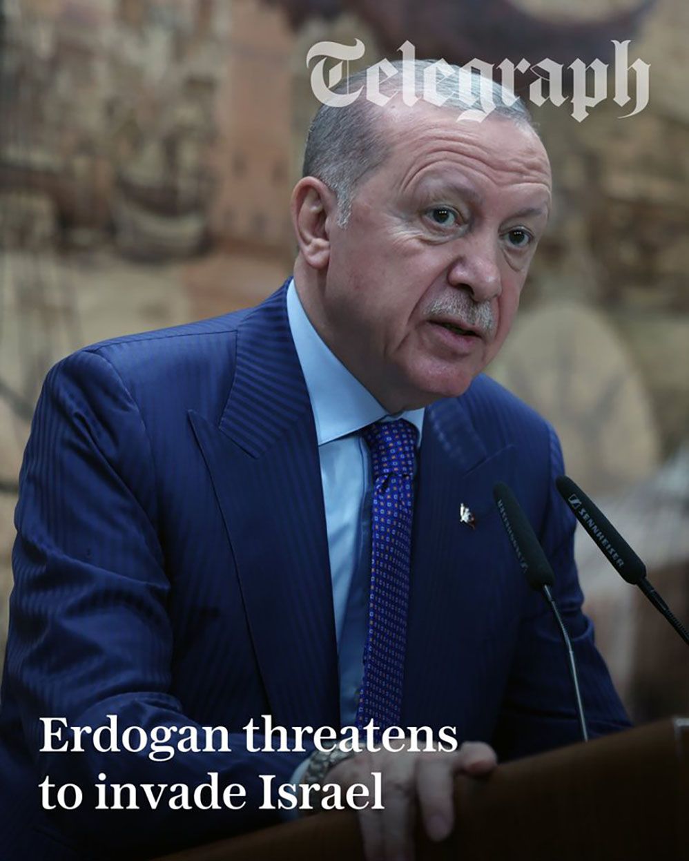 Daily Telegraph Sansasyon Erdogan Israil Haber 3